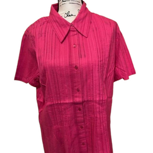 Woman Within Pink Tunic Size Large NWT